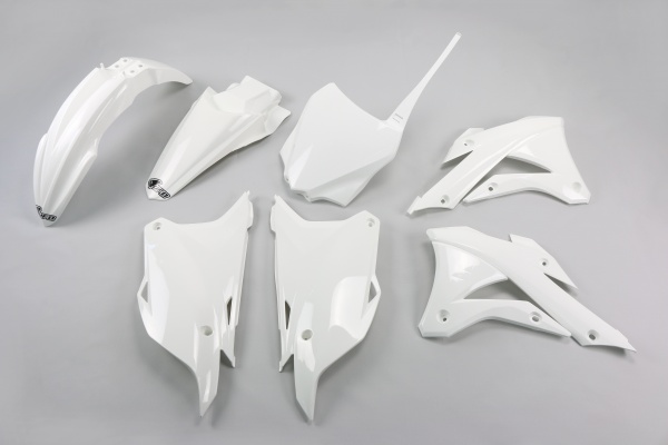 Plastic kit Kawasaki - white 047 - REPLICA PLASTICS - KAKIT222-047 - UFO Plast