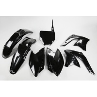 Plastic kit Kawasaki - black - REPLICA PLASTICS - KAKIT204-001 - UFO Plast