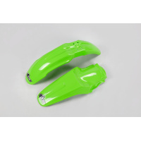 Kit Parafanghi OEM Color per Kawasaki KX 85 (2000-12) - PLASTICHE REPLICA - KAFK207K-999 - Ufo Plast