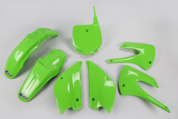 Plastic kit / Restyling Kawasaki - green - REPLICA PLASTICS - KAKIT214K-026 - UFO Plast