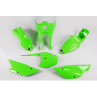 Kit plastiche Kawasaki - verde - PLASTICHE REPLICA - KA37003-026 - UFO Plast