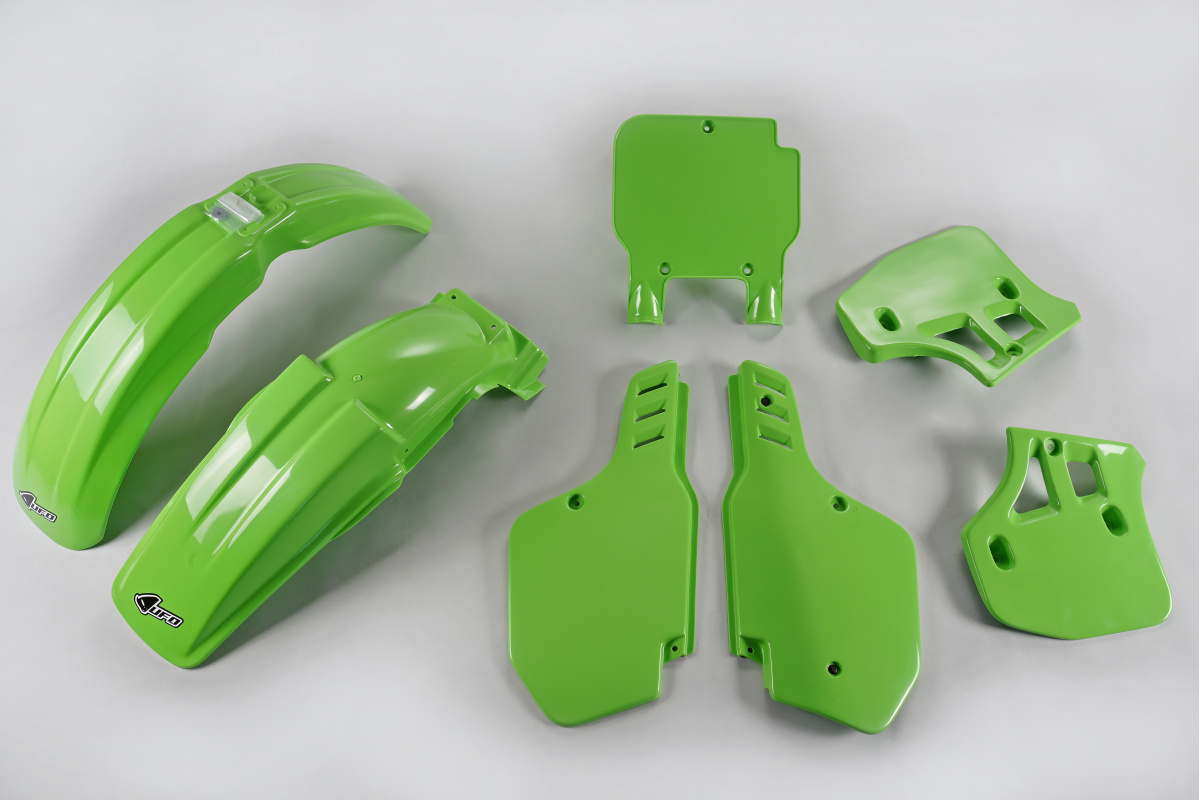 Kit plastiche Kawasaki - verde - PLASTICHE REPLICA - KAKIT189-026 - UFO Plast