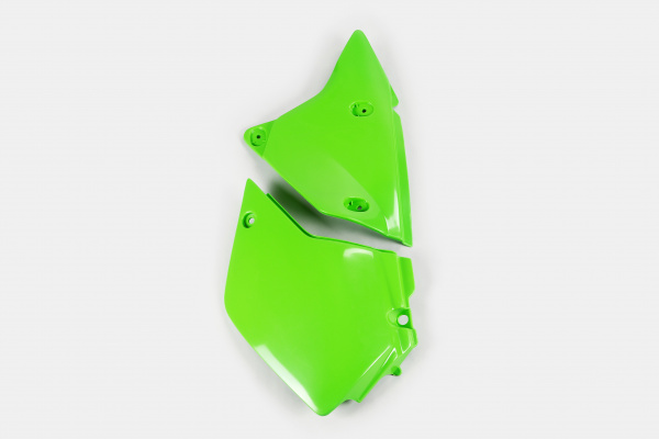 Fiancatine laterali / Lato sinistro - verde - Kawasaki - PLASTICHE REPLICA - KA03746-026 - UFO Plast
