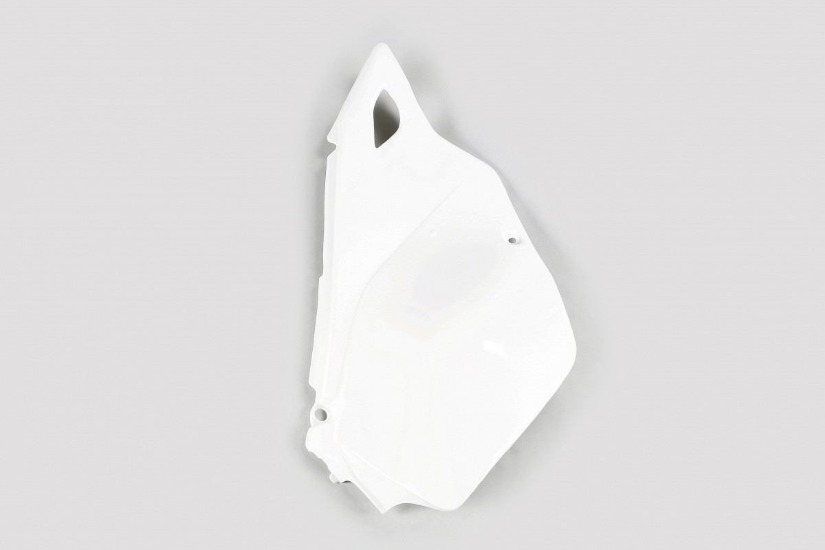 Fiancatine laterali / Lato destro - bianco - Kawasaki - PLASTICHE REPLICA - KA03745-047 - UFO Plast