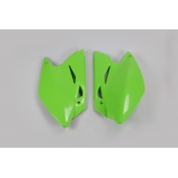 Side panels - green - Kawasaki - REPLICA PLASTICS - KA03771-026 - UFO Plast