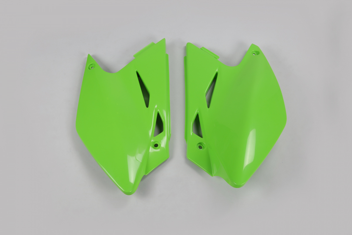 Fiancatine laterali - verde - Kawasaki - PLASTICHE REPLICA - KA03771-026 - UFO Plast