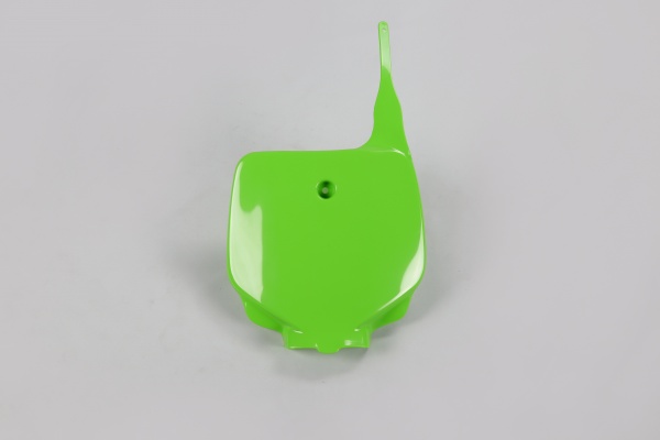 Portanumero anteriore - verde - Kawasaki - PLASTICHE REPLICA - KA03712-026 - UFO Plast