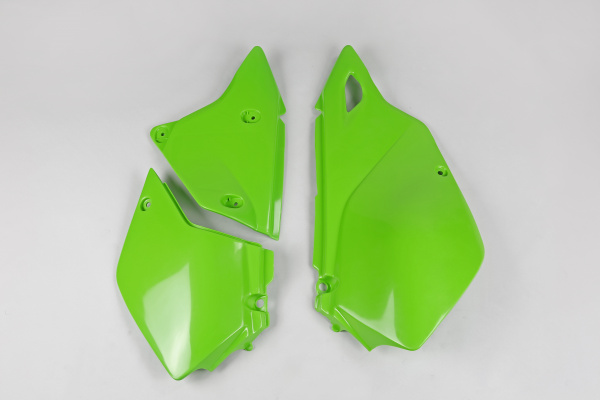 Fiancatine laterali - verde - Kawasaki - PLASTICHE REPLICA - KA03743-026 - UFO Plast
