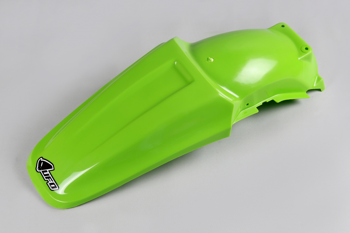 Parafango Posteriore verde per Kawasaki KX 125 (1990-91) - KX 250 (1990-91) - PLASTICHE REPLICA - KA02731-026 - Ufo Plast