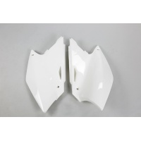 Fiancatine laterali - bianco - Kawasaki - PLASTICHE REPLICA - KA03755-047 - UFO Plast