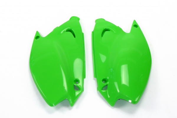 Fiancatine laterali - verde - Kawasaki - PLASTICHE REPLICA - KA03739-026 - UFO Plast
