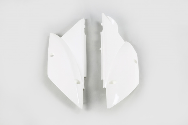 Fiancatine laterali - bianco - Kawasaki - PLASTICHE REPLICA - KA04717-047 - UFO Plast