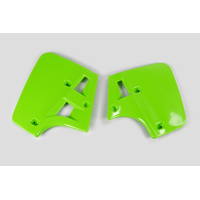 Convogliatori radiatore - verde - Kawasaki - PLASTICHE REPLICA - KA02703-026 - UFO Plast