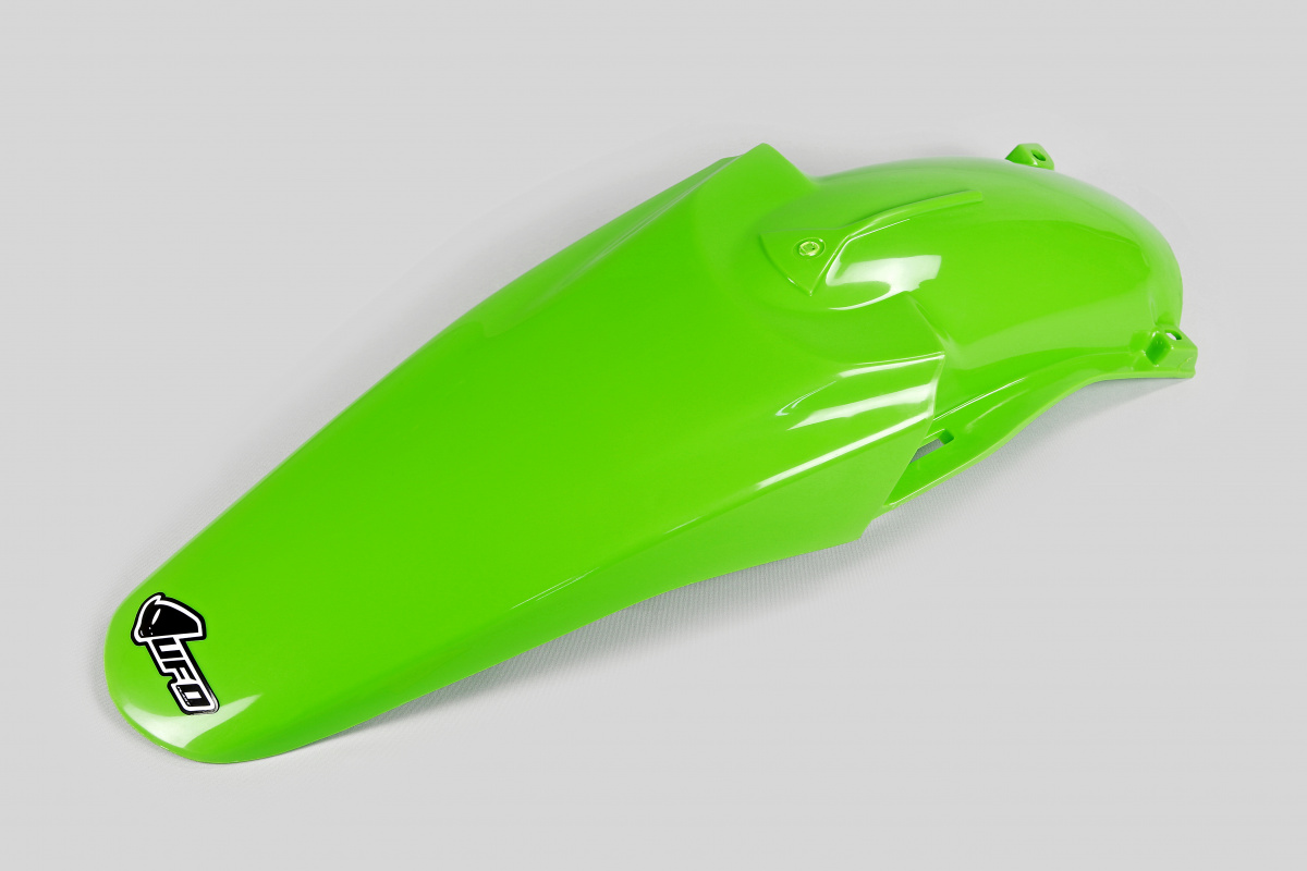 Parafango Posteriore verde per Kawasaki KLX 400R (2003-25) - PLASTICHE REPLICA - KA03744-026 - Ufo Plast