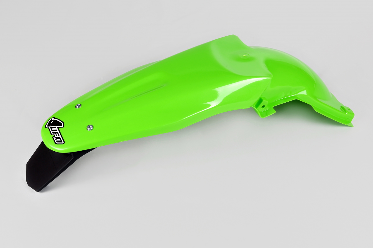 Parafango Posteriore verde per Kawasaki KXF 250 (2006-08) - KXF 450 (2006-08) - PLASTICHE REPLICA - KA03782-026 - Ufo Plast