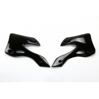 Convogliatori Radiatore nero per Kawasaki KX 125 (1999-02) - KX 250 (1999-02) - PLASTICHE REPLICA - KA03720-001 - Ufo Plast