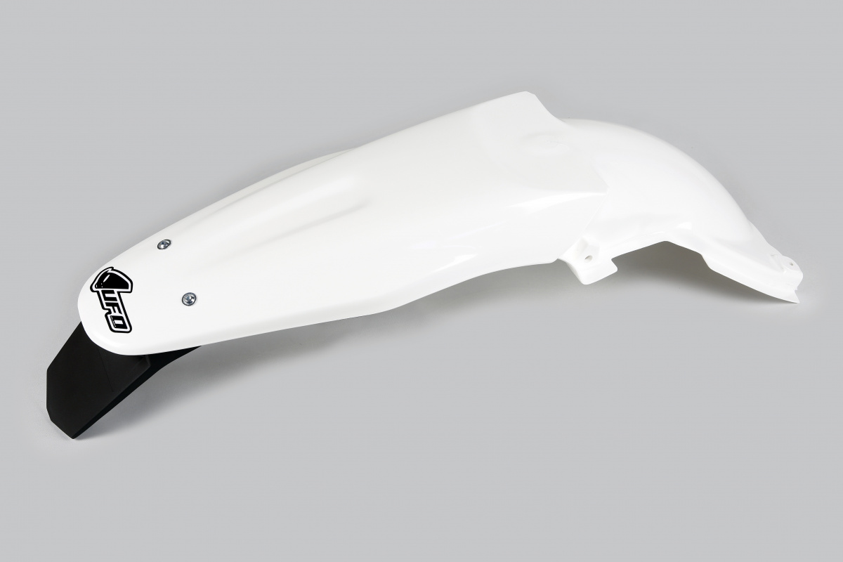 Parafango Posteriore bianco per Kawasaki KXF 250 (2006-08) - KXF 450 (2006-08) - PLASTICHE REPLICA - KA03782-047 - Ufo Plast