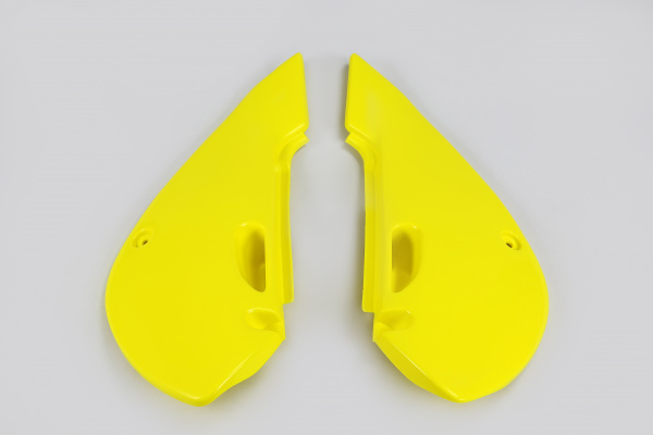 Fiancatine laterali - giallo - Kawasaki - PLASTICHE REPLICA - KA03734-102 - UFO Plast