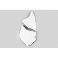 Side Panels white for Kawasaki KLX 400R (2003-25) - REPLICA PLASTICS - KA03746-047 - Ufo Plast