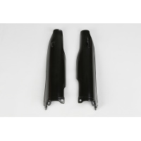 Fork slider protectors - black - Kawasaki - REPLICA PLASTICS - KA03778-001 - UFO Plast