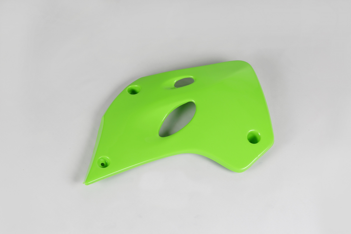 Convogliatori Radiatore verde per Kawasaki KX 80 (1991-97) - PLASTICHE REPLICA - KA02759-026 - Ufo Plast