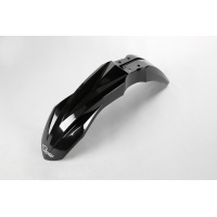 Parafanghi Anteriori nero per Kawasaki KXF 250 (2017) - KXF 450 (2016-17) - PLASTICHE REPLICA - KA04733-001 - Ufo Plast