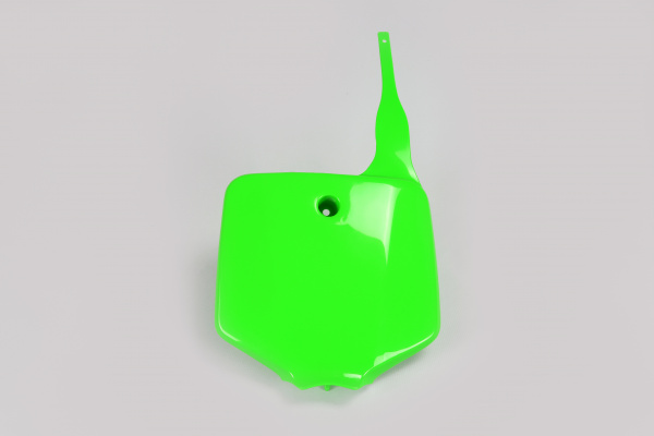 Portanumero anteriore - verde - Kawasaki - PLASTICHE REPLICA - KA03732-026 - UFO Plast
