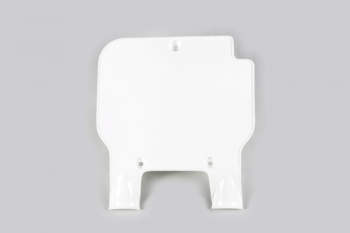 Portanumero Anteriore bianco per Kawasaki KX 125 (1989-95) - KX 250 (1989-95) - KX 500 (1989-95) - PLASTICHE REPLICA - KA0272...