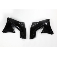 Radiator Covers black for Kawasaki KXF 250 (2009-12) - REPLICA PLASTICS - KA04703-001 - Ufo Plast Radiator Covers black for Kawasaki KXF 250 (2009-12) - REPLICA PLASTICS - KA04703-001 - Ufo Plast