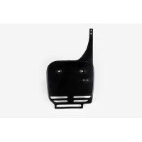 Front Number Plate black for Kawasaki KX 60 (1984-04) - REPLICA PLASTICS - KA02742-001 - Ufo Plast