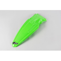 Rear fender - neon green - Kawasaki - REPLICA PLASTICS - KA04734-AFLU - UFO Plast