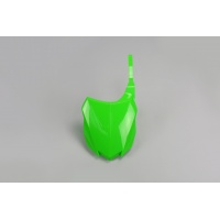Portanumero Anteriore verde per Kawasaki KXF 250 (2013-16) - KXF 450 (2013-15) - PLASTICHE REPLICA - KA04724-026 - Ufo Plast Portanumero Anteriore verde per Kawasaki KXF 250 (2013-16) - KXF 450 (2013-15) - PLASTICHE REPLICA - KA04724-026 - Ufo Plast