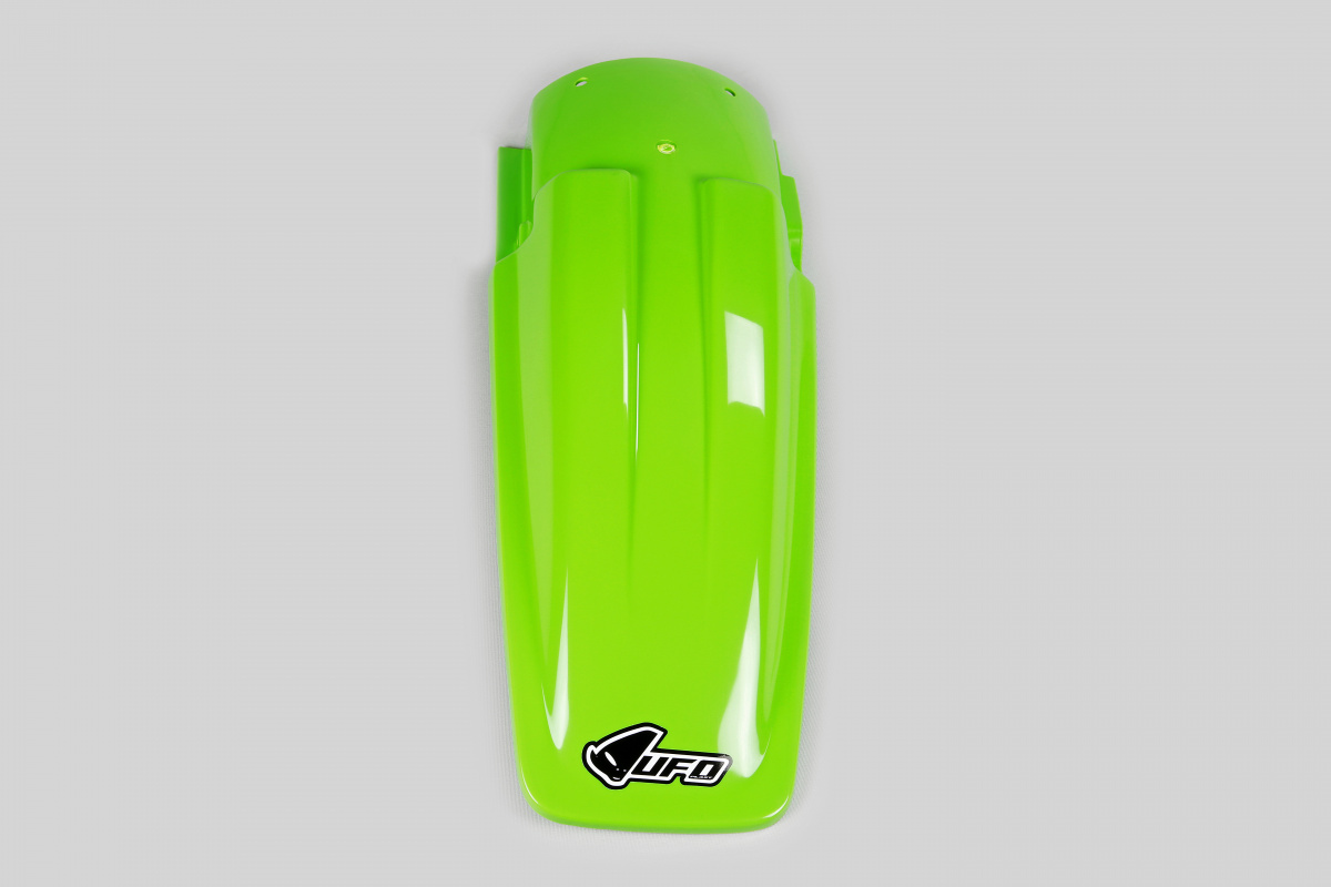 Parafango Posteriore verde per Kawasaki KX 125 (1987) - KX 250 (1987) - KX 500 (1987) - PLASTICHE REPLICA - KA02701-026 - Ufo...