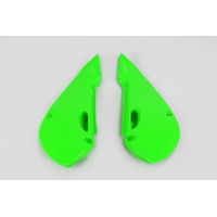 Side Panels green for Kawasaki KX 65 (2001-25) - KLX 110 (2001-09) - REPLICA PLASTICS - KA03734-026 - Ufo Plast