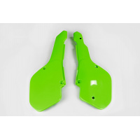 Side Panels green for Kawasaki KX 125 (1987) - KX 250 (1987) - KX 500 (1987) - REPLICA PLASTICS - KA02704-026 - Ufo Plast