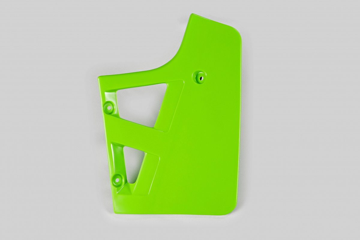 Radiator covers - green - Kawasaki - REPLICA PLASTICS - KA02702-026 - UFO Plast