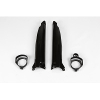 Parasteli nero per Kawasaki KX 125 (1996-03) - KX 250 (1996-03) - KX 500 (1996-03) - PLASTICHE REPLICA - KA03704-001 - Ufo Plast