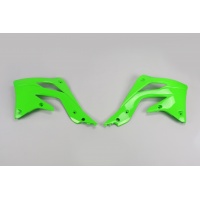 Convogliatori radiatore - verde - Kawasaki - PLASTICHE REPLICA - KA04719-026 - UFO Plast