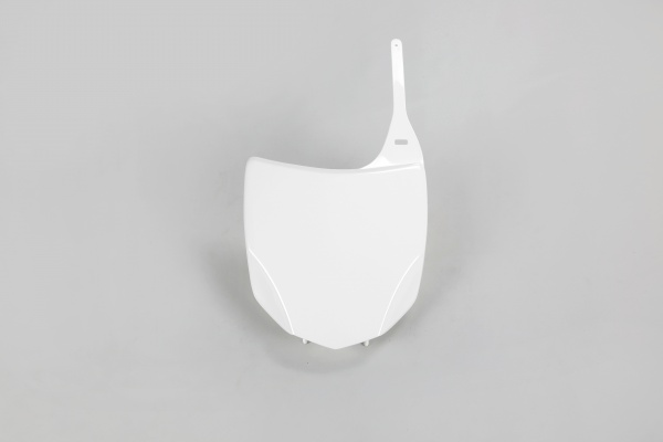 Portanumero anteriore - bianco - Kawasaki - PLASTICHE REPLICA - KA03797-047 - UFO Plast