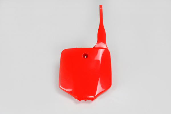 Portanumero anteriore - rosso - Kawasaki - PLASTICHE REPLICA - KA03732-070 - UFO Plast