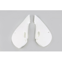 Side Panels white for Kawasaki KX 65 (2001-25) - KLX 110 (2001-09) - REPLICA PLASTICS - KA03734-047 - Ufo Plast