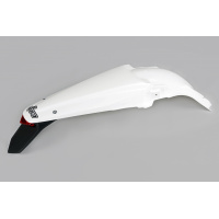 Rear fender / Enduro LED - white 047 - Kawasaki - REPLICA PLASTICS - KA04704-047 - UFO Plast