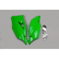 Fiancatine laterali - verde - Kawasaki - PLASTICHE REPLICA - KA04752-026 - UFO Plast