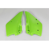 Side Panels green for Kawasaki KDX 200 (1995-25) - REPLICA PLASTICS - KA02788-026 - Ufo Plast