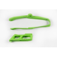 Kit cruna catena+fascia forcella - verde - Kawasaki - PLASTICHE REPLICA - KA04744-026 - UFO Plast