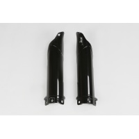 Fork slider protectors - black - Kawasaki - REPLICA PLASTICS - KA04731-001 - UFO Plast