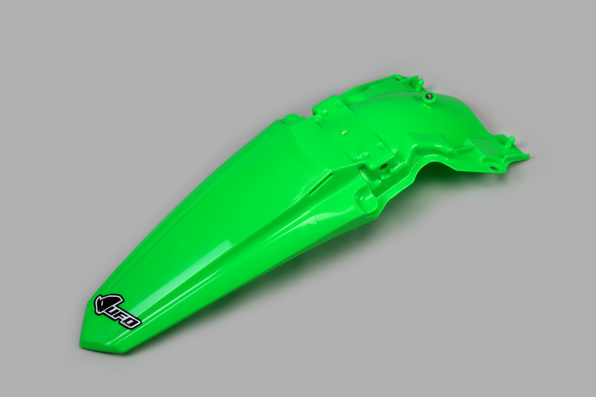 Parafango posteriore - verde fluo - Kawasaki - PLASTICHE REPLICA - KA04749-AFLU - UFO Plast