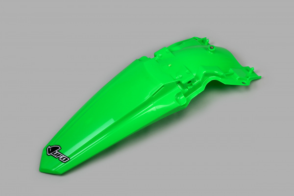 Rear fender - neon green - Kawasaki - REPLICA PLASTICS - KA04749-AFLU - UFO Plast