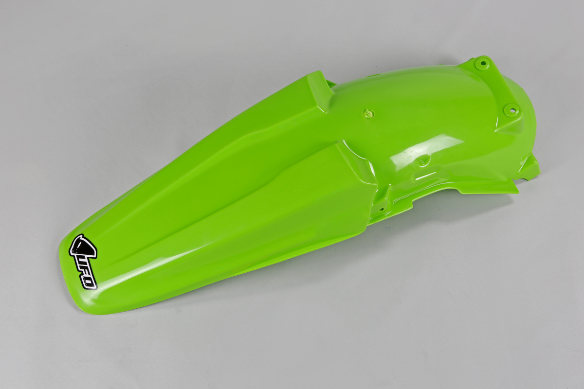 Parafango Posteriore verde per Kawasaki KX 125 (1992-93) - KX 250 (1992-93) - PLASTICHE REPLICA - KA02746-026 - Ufo Plast