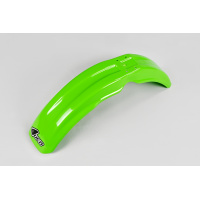 Parafanghi Anteriori verde per Kawasaki KX 60 (1984-04) - PLASTICHE REPLICA - KA02741-026 - Ufo Plast